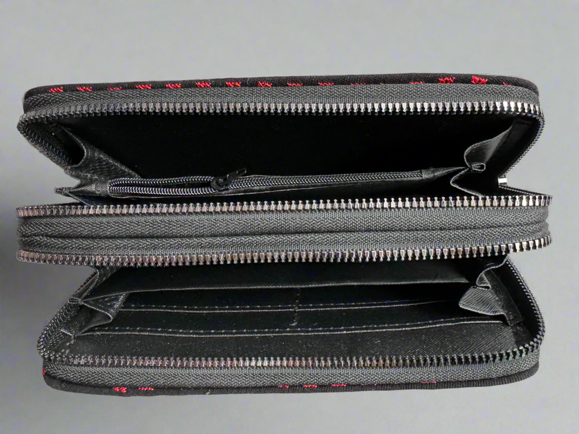 Large Palestinian Wallet – Red, Gold, Watermelon, or Kufiya