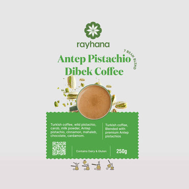 Antep Pistachio Dibek Coffee – Chunky 7-Bean Blend