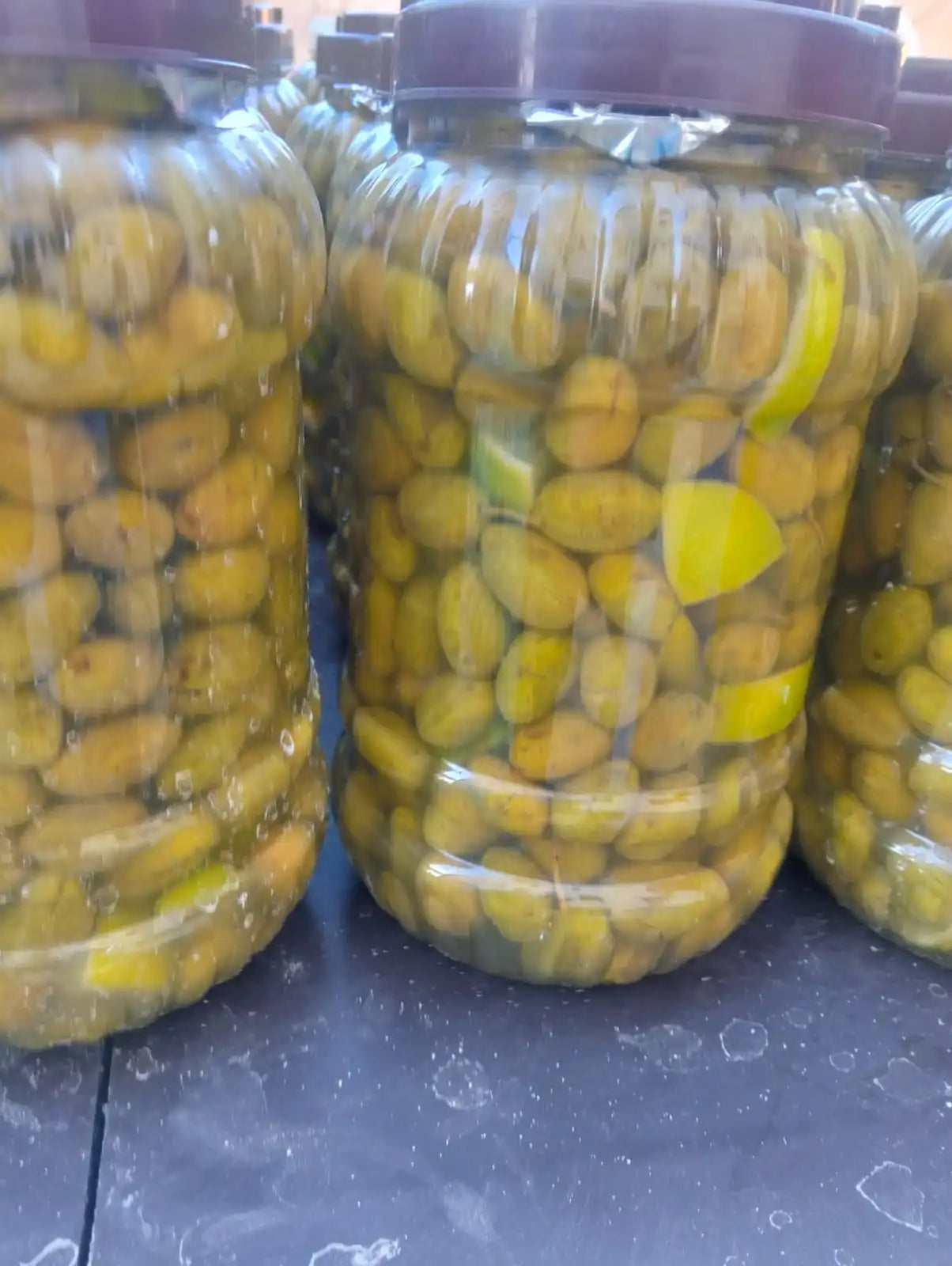 Palestinian Pickled Green Olives from Jenin