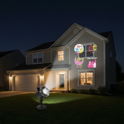 External Ramadan Lights Projector
