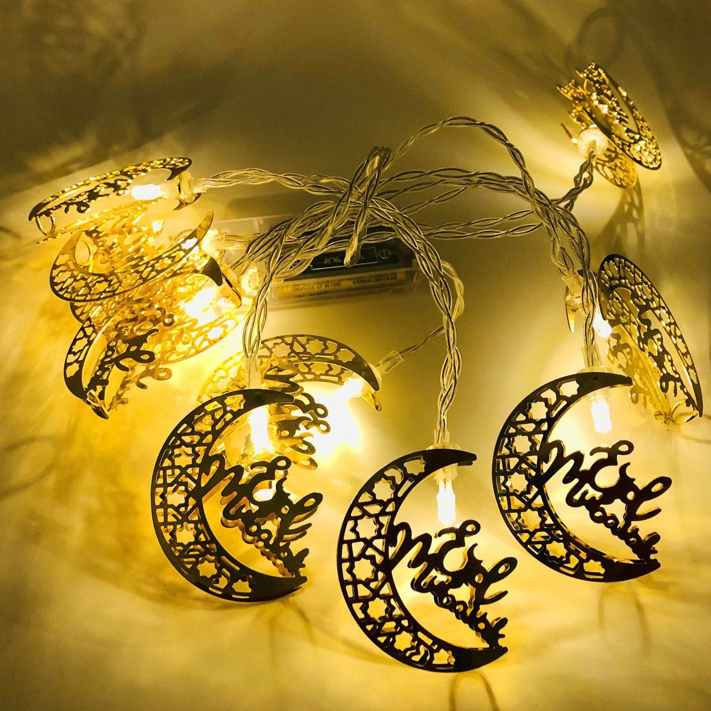 Ramadan Decoration For Diwali Festival Of Eurban Eid Mubarak String Light