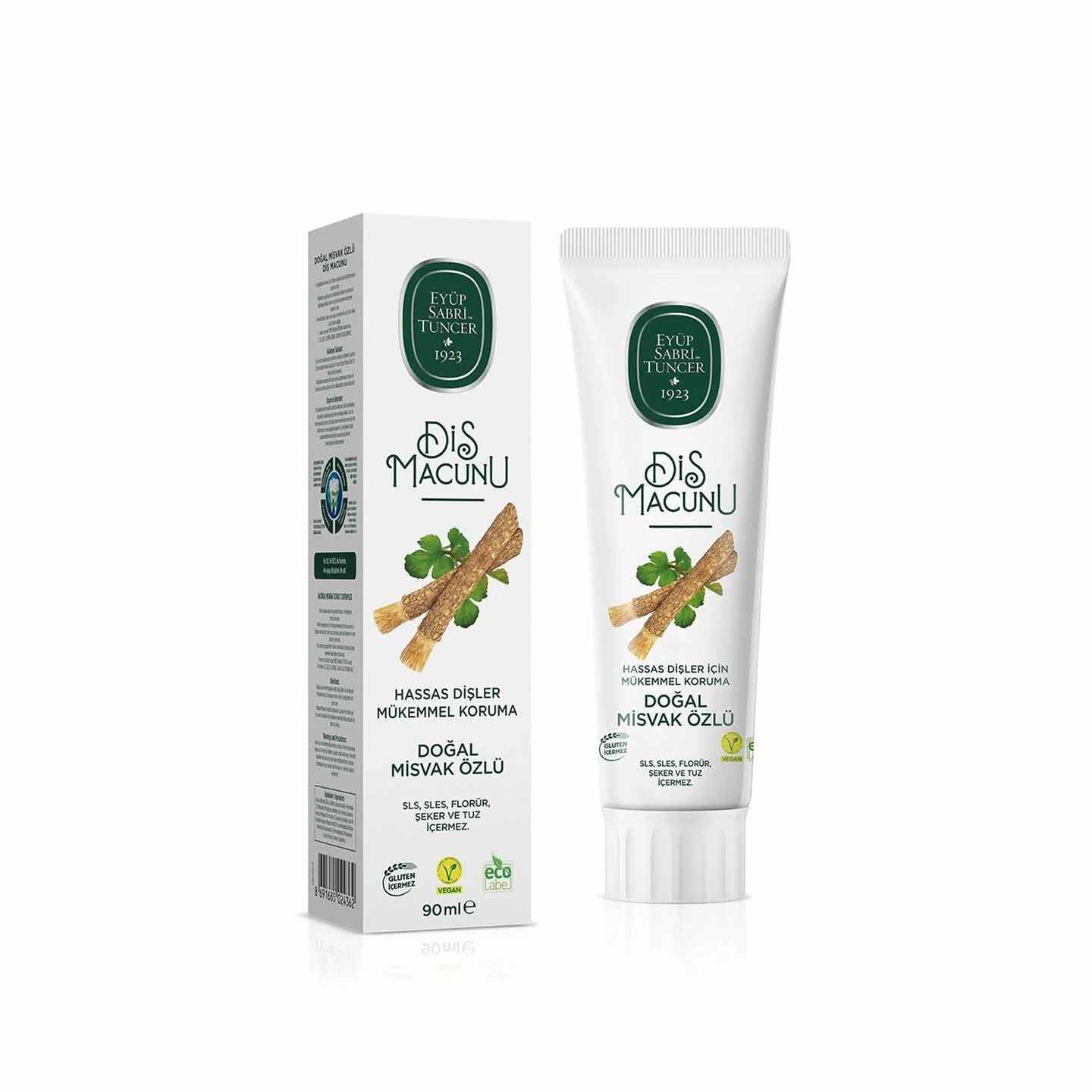 Maskwas Toothpaste Miswak Herbal Toothpaste – 90 ml | Natural Care for Gums and Enamel ...