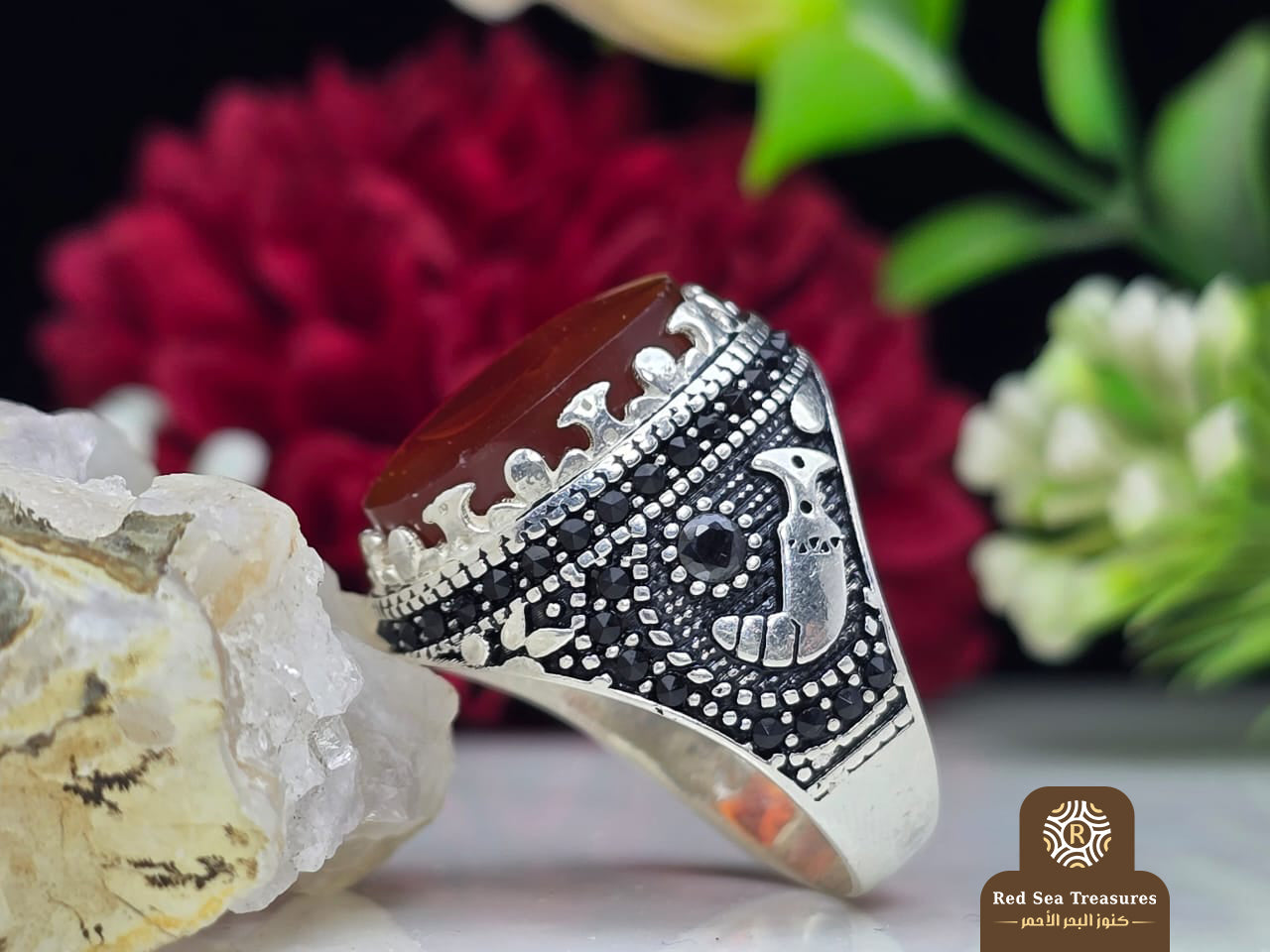 Red Agate - Jambiya Design